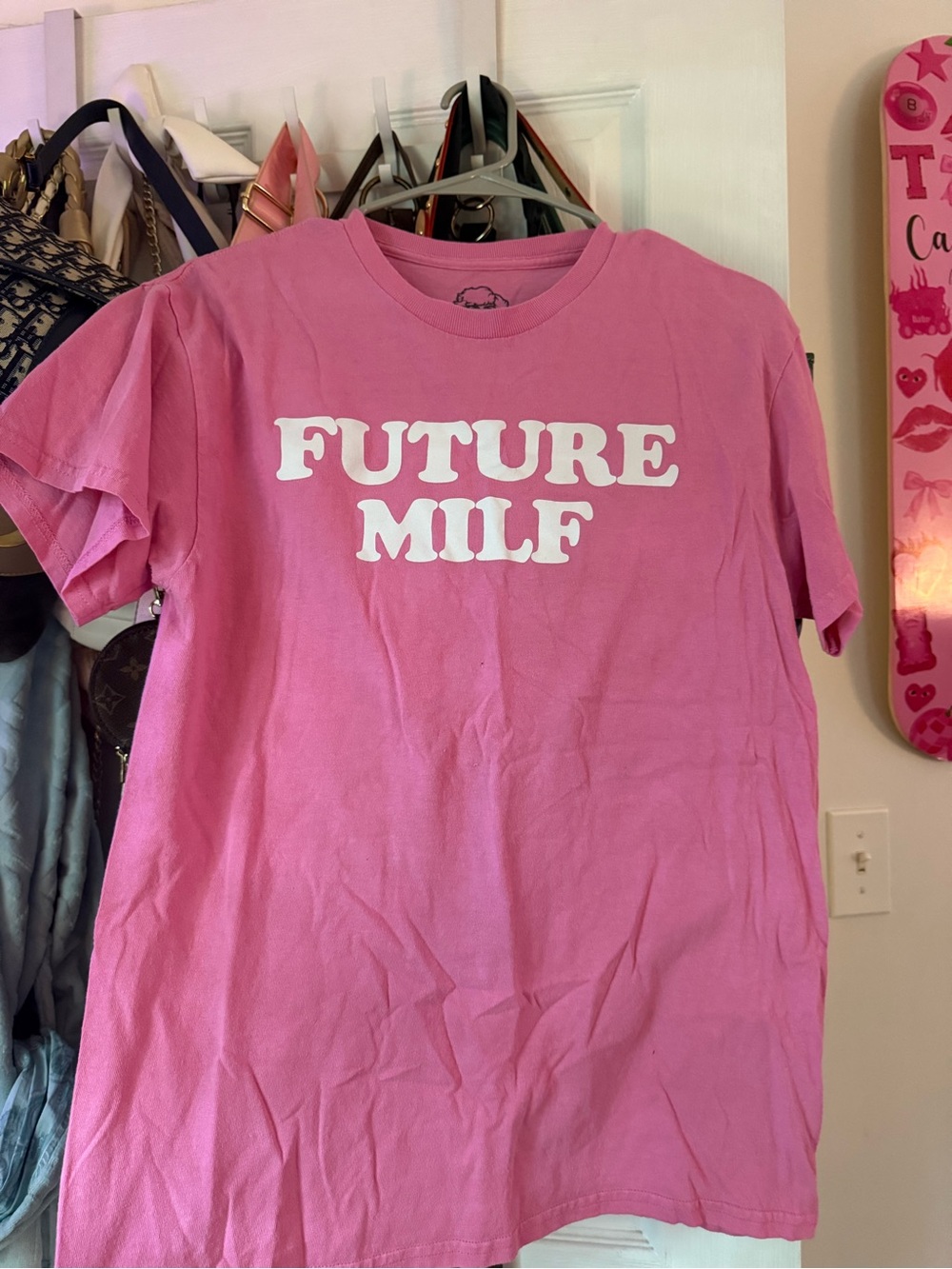 WOMENS GRAPHIC TEE. Future milf